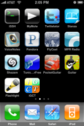 iPhone ScreenGrabs